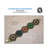 Autumn Leaves Ginko Bracelet Pattern