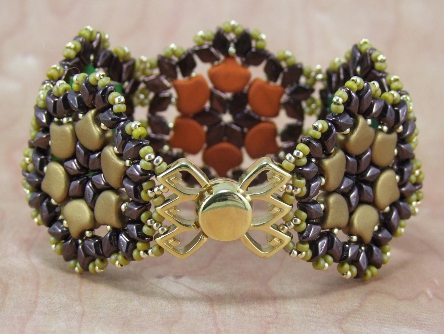 Autumn Leaves Ginko Bracelet Pattern