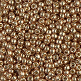 8/0 Duracoat Galvanized Champagne, Miyuki Glass Seed Bead, D4204-10 grams