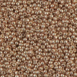 11/0 Duracoat Galvanized Champagne, Miyuki Glass Seed Bead, D4204-10 grams