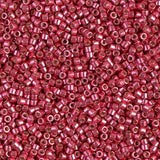 Delica, 11/0 Duracoat Galvanized Light Cranberry, DB1841 Miyuki Delica-5 grams