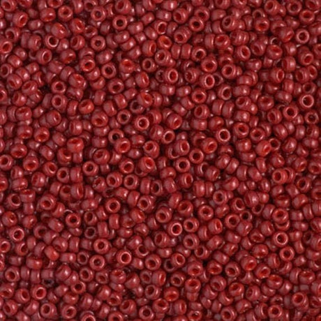 11/0 Duracoat Opaque Jujube, Miyuki Glass Seed Bead, 4469-10 grams