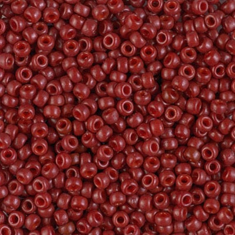 8/0 Duracoat Opaque Jujube, Miyuki Glass Seed Bead, 4469-10 grams