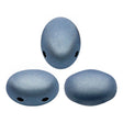 Samos® par Puca® Metallic Matte Blue, 2 Hole 5x7mm Czech Glass, 23980-79031, 33 beads... Last Two