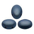 Samos® par Puca Metallic Matte Dark Blue, 2 Hole 5x7mm Czech Glass, 23980-79032-25