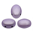 Samos® par Puca® Metallic Matte Purple, 2 Hole 5x7mm Czech Glass, 23980-79021- 25 beads