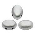 Samos® par Puca® Silver Aluminum Matte, 2 Hole 5x7mm Czech Glass, 00030-01700-25 beads