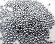 3mm Round Aluminum Silver Czech Glass Beads, 01700