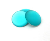 Lunasoft Lucite Cabochon Spearmint, 18 mm Round, quantity 1