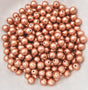 6mm Round Vintage Copper, Czech Glass Beads, 01770 - 25 beads