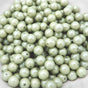 6mm Round Mint Green, Czech Glass Beads, 14457 - 25 beads