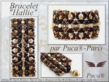 Helios par Puca® Full Dorado,2-Hole Czech Glass 6x10mm, 00030-26440-30 Beads