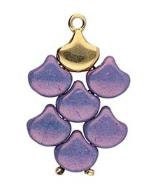 Cymbal Karavos Bead End Ginko Bead end, 012898, 2 piece - Choose your color