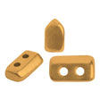 Piros Par Puca-Paris Bronze Gold Matte, 2x3x5mm Czech Glass, 5 grams