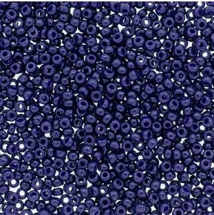 11/0 Duracoat Opaque Dark Navy, 4494 Miyuki Glass Seed Bead, 10 or 20 grams