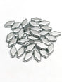 Navette 3-Hole Czech Bead, 6x12 MM, Aluminum 20 Beads, 01700