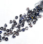 Preciosa 4mm Crystal Heliotrope, Crystal Bicone - 36 pieces