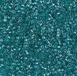 Delica, 11/0 Transparent Caribbean Teal Luster, DB1228 Miyuki Delica-5 grams