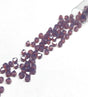 Preciosa 4mm Amethyst Opal, Crystal Bicone - 36 pieces