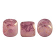 Minos Par Puca Rose Opal Bronze, 2.5X3MM Czech glass 71020-15496, 5 grams