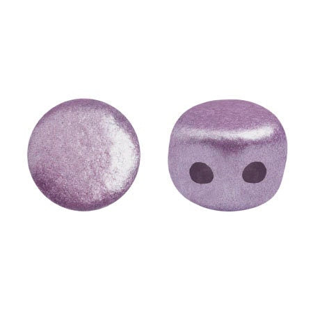 Kalos Par Puca Metallic Matte Purple, 2 hole - 4MM Bead, 50 beads