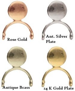 Cymbal Venio II Delica Earring, 012845, 2 pieces - Choose your color