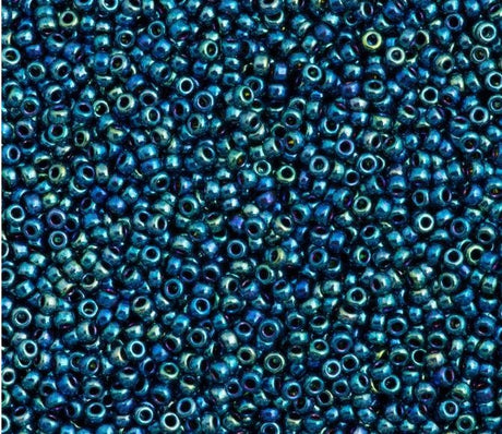 11/0 Metallic Indigo Iris, 467 Miyuki Glass Seed Bead