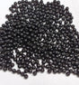 3mm Round Jet Czech Glass Beads, 23980 50 beads