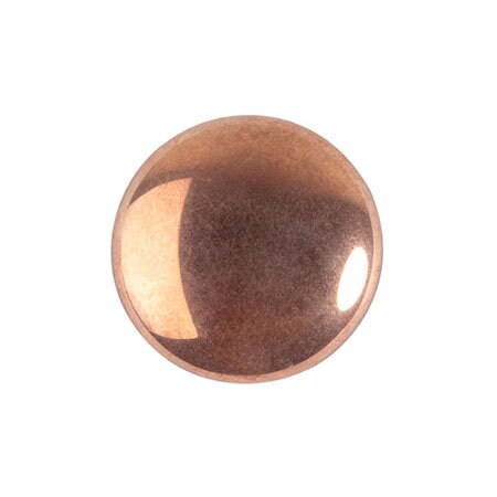 Cabochon Par Puca Paris 14mm, Full & Luster Coating, Czech glass, 7 colors to choose from, Qty 1