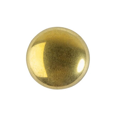 Cabochon Par Puca Paris 14mm, Full & Luster Coating, Czech glass, 7 colors to choose from, Qty 1