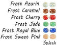 Kalos Frost Splash Finish, 2 hole - 4MM Bead, 5 grams, Frost Splash Collection par Puca, Choose your color