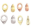 Cymbal Kolympos SuperDuo Bead Ending, Four finishes to choose from, 012357, 4 pieces