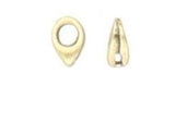 Cymbal Kolympos SuperDuo Bead Ending, Four finishes to choose from, 012357, 4 pieces