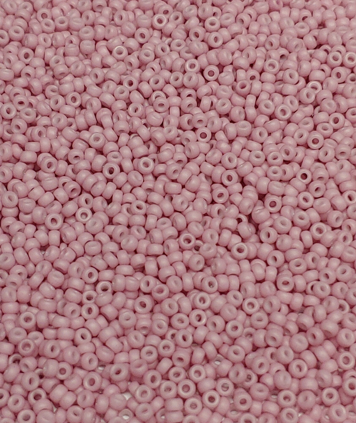 11/0 Matte Opaque Light Rose, Miyuki Glass Seed Bead, 2024