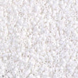 Matte White, 11/0 Miyuki Delica Bead, DB0351 - 5 Grams