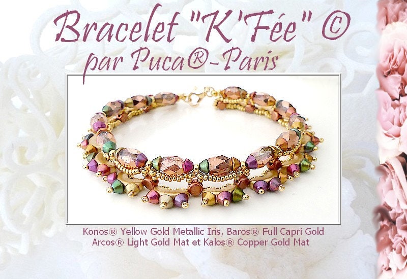 Konos par Puca Frost Sweet Pink, 10 grams Approx 214 beads, choose the color you want