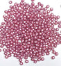 3mm Fire Polish Pastel Burgundy, Czech glass faceted round bead, 25031