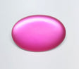 Lunasoft Lucite Cabochon Raspberry, 25x18mm Oval, quantity 1