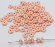 Forget-Me-Not 5mm Pastel Peach, Spacer Bead, Czech Pressed Glass, 29303-50 beads