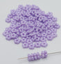 Forget-Me-Not 5mm Pastel Purple, Spacer Bead, Czech Pressed Glass, 29308-50 beads