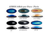 Athos® par Puca® - Paris, 3 Hole Oval Cabochon - 20x10x6mm, 6 color choices, Qty 2 of same color