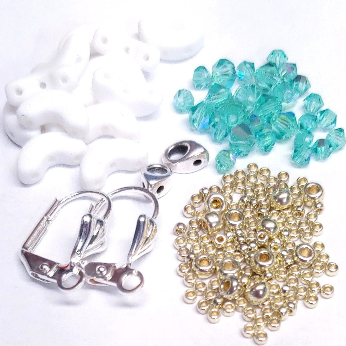 Oh Belle Earring Kit-Arcos par Puca Beads. *See Color Choices* Pattern by email with Kit purchase, see Description for more details