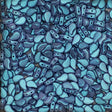 Paisley Duo Polychrome BlueBerry, 2-Hole Czech Glass 8x5mm,23980-94105-30 Beads