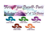 Arcos par Puca La Divine Collection, 3-Hole 5X10MM Czech Glass, 30 Beads - Choose a Color