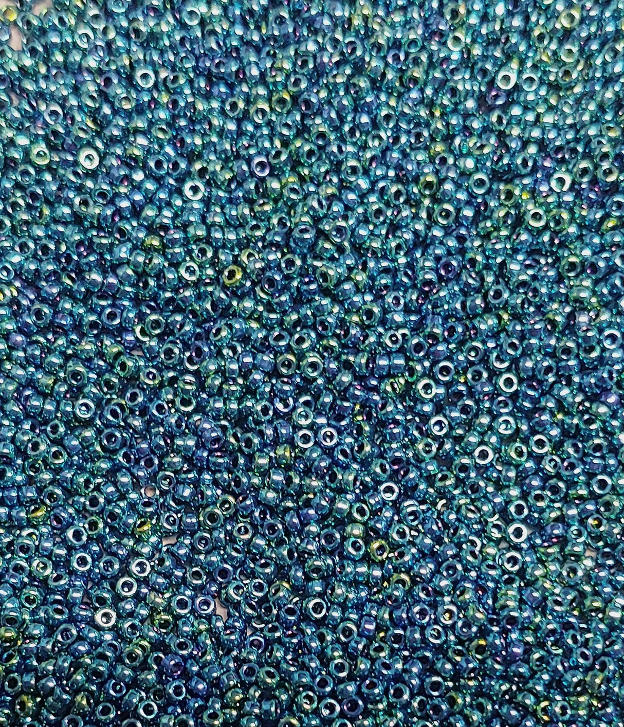 15/0 Metallic Indigo Iris, 467 Miyuki Glass Seed Bead