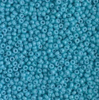 11/0 Duracoat Opaque Nile Blue, Miyuki Glass Seed Bead, 4478-10 grams