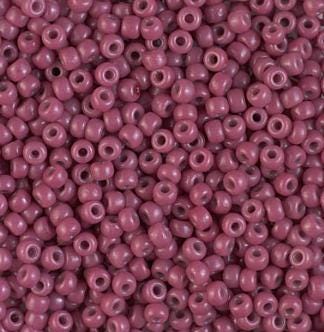 8/0 Duracoat Opaque Pansy, Miyuki Glass Seed Bead, 4468-10 grams