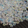 Forget-Me-Not 5mm Crystal AB, Spacer Bead, Czech Pressed Glass, 28701-50 beads