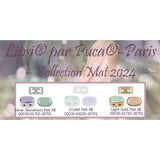 Lipsi par Puca Paris, Matte AB Collection, Czech Glass 7x4MM-40 Beads