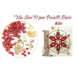 Ma Star Kit - Arcos, Piros par Puca, *See Color Choices* Pattern by email with Kit purchase, see Description for more details